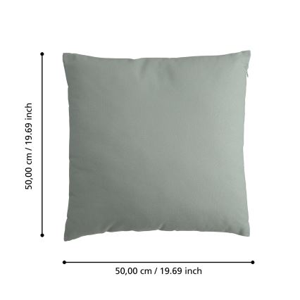 Eglo 420088 - Almofada decorativa ILES 50x50 cm verde