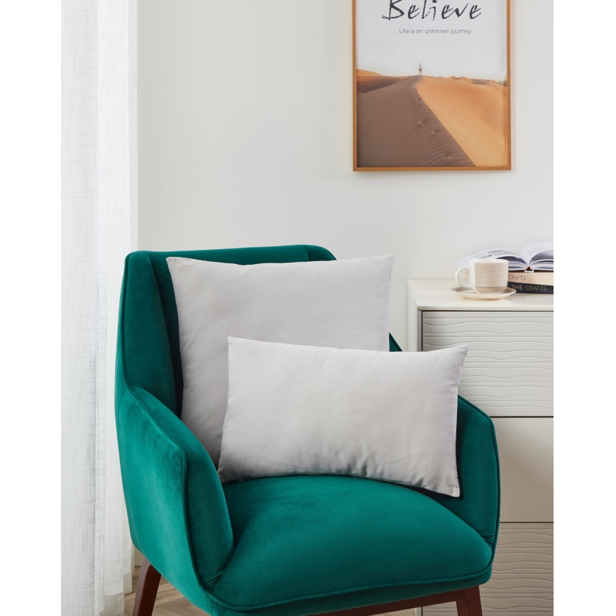 Eglo 420089 - Almofada decorativa ILES 30x45 cm cinzenta