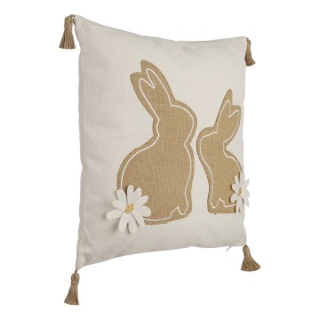 Eglo 420097 - Almofada decorativa CHEVERY 45x45 cm bege/castanho