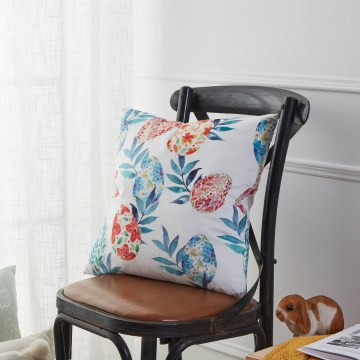 Eglo 420101 - Almofada decorativa GEBENG 45x45 cm azul/vermelho