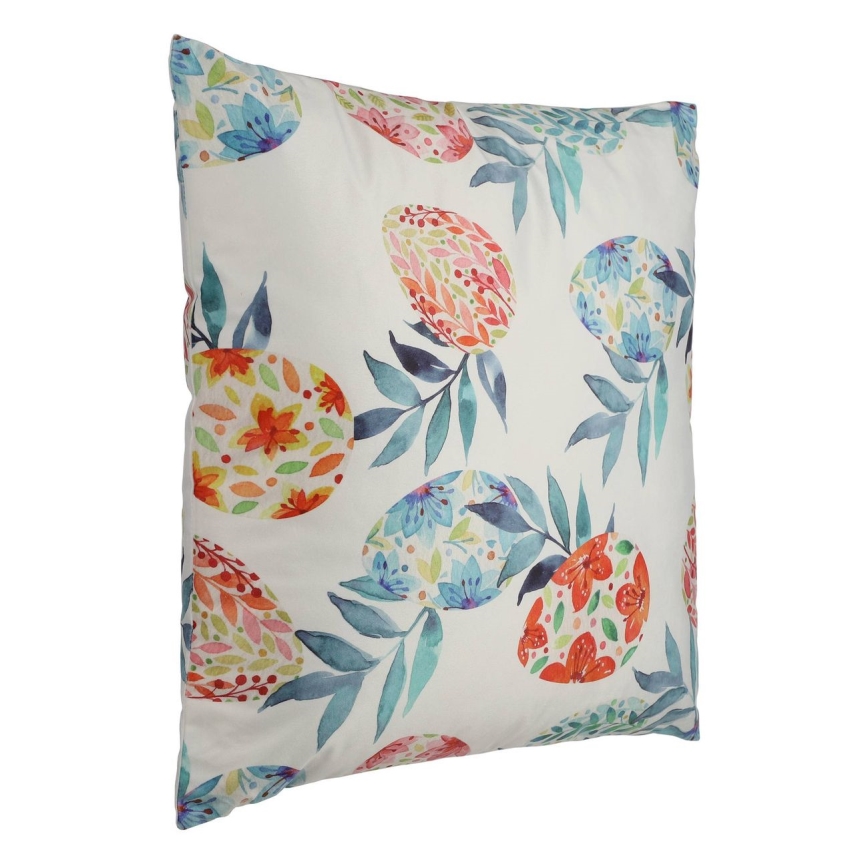 Eglo 420101 - Almofada decorativa GEBENG 45x45 cm azul/vermelho