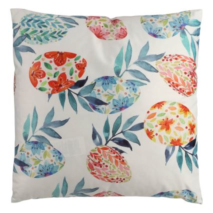 Eglo 420101 - Almofada decorativa GEBENG 45x45 cm azul/vermelho