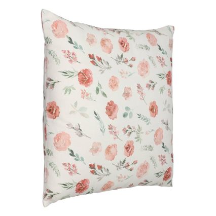 Eglo 420102 - Almofada decorativa GEBENG 45x45 cm branca/rosa