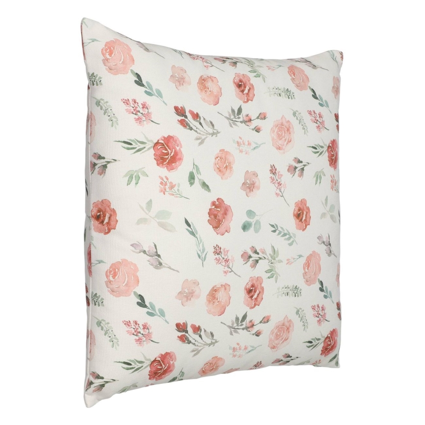 Eglo 420102 - Almofada decorativa GEBENG 45x45 cm branca/rosa