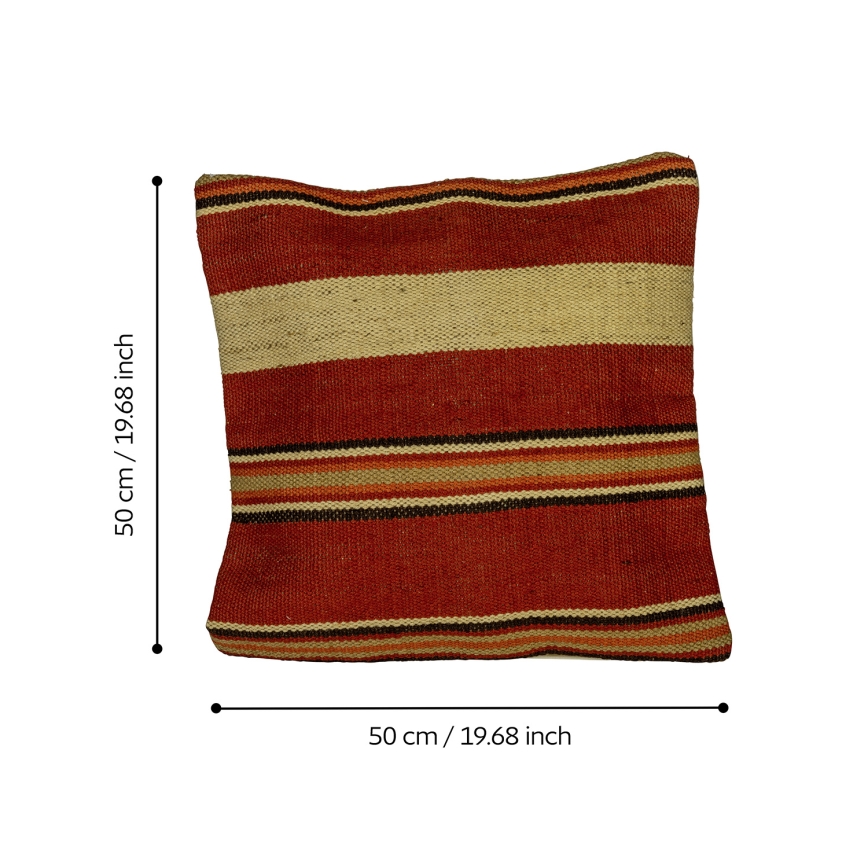 Eglo 420105 - Almofada decorativa CHEVERY 50x50 cm vermelha