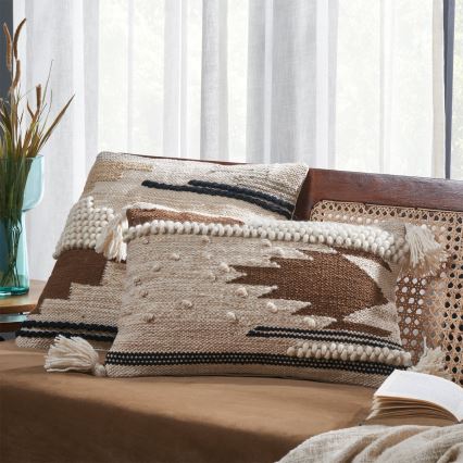 Eglo 420108 - Almofada decorativa CHEVERY 45x45 cm bege