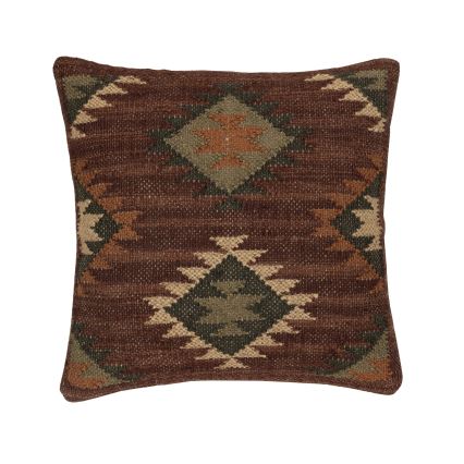 Eglo 420116 - Almofada decorativa CHEVERY 50x50 cm castanha