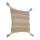 Eglo 420128 - Almofada decorativa CHEVERY 45x45 cm castanha