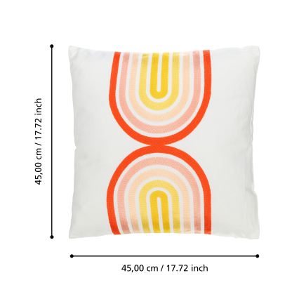 Eglo 420237 - Almofada decorativa BERHALA 45x45 cm multicolorida