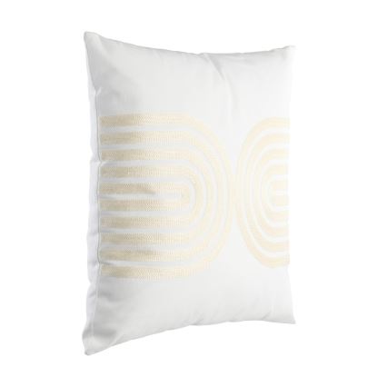 Eglo 420238 - Almofada decorativa BERHALA 45x45 cm branca/bege
