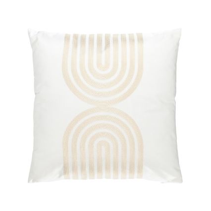 Eglo 420238 - Almofada decorativa BERHALA 45x45 cm branca/bege