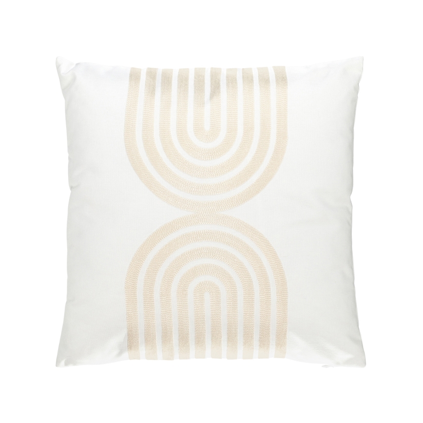 Eglo 420238 - Almofada decorativa BERHALA 45x45 cm branca/bege