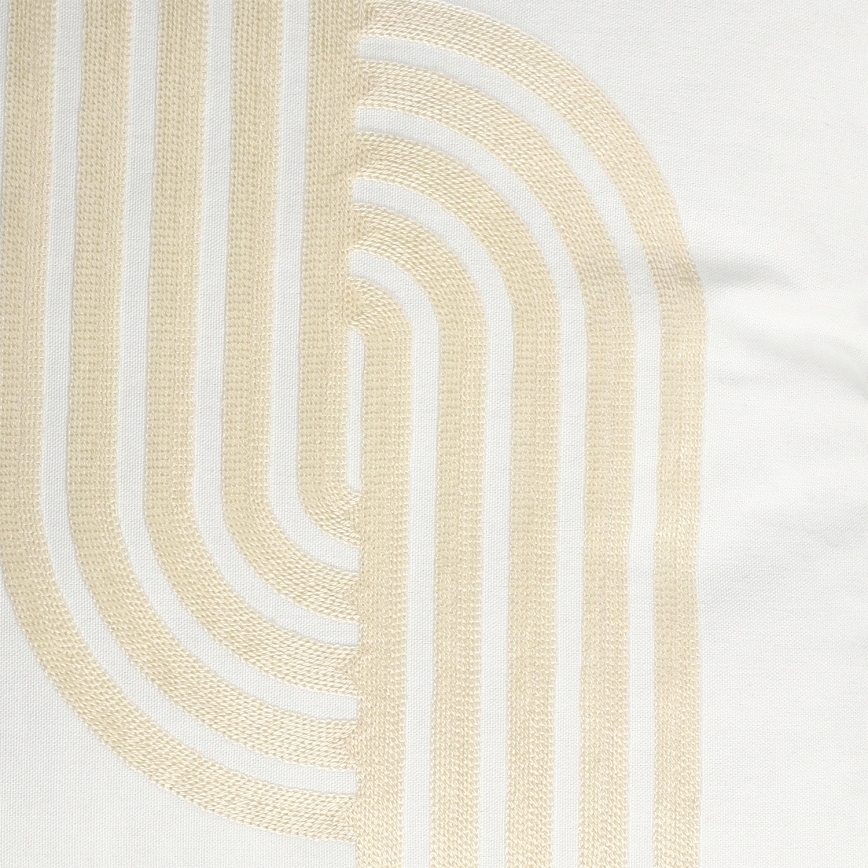 Eglo 420241 - Almofada decorativa BERHALA 45x45 cm branca/bege
