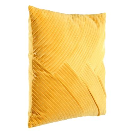 Eglo - Almofada decorativa 45x45 cm amarelo