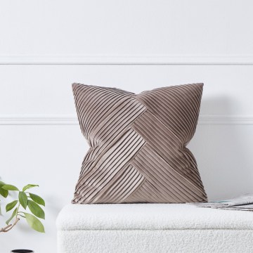 Eglo 420266 - Almofada decorativa SHOURA 45x45 cm castanha