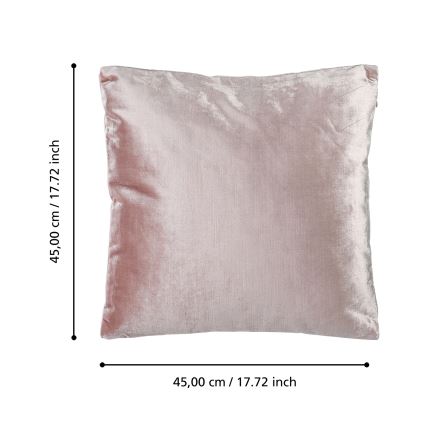 Eglo 420268 - Almofada decorativa SINGU 45x45 cm rosa