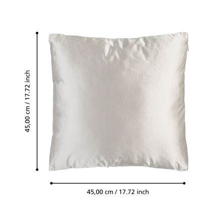 Eglo 420273 - Almofada decorativa KYONAN 45x45 cm cinzenta