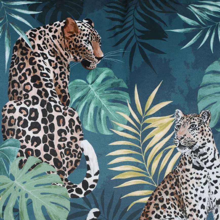 Eglo - Almofada decorativa 45x45 cm verde