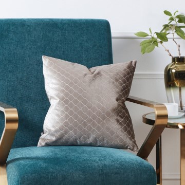 Eglo 420284 - Almofada decorativa SINGU 45x45 cm cinzenta