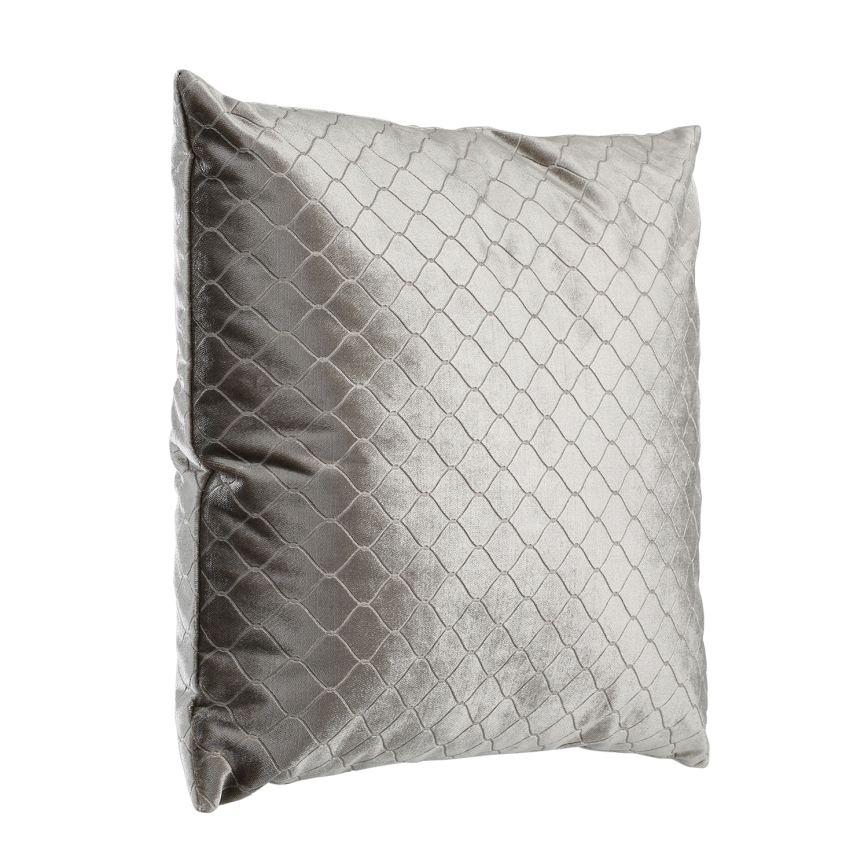 Eglo 420284 - Almofada decorativa SINGU 45x45 cm cinzenta