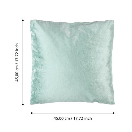 Eglo 420285 - Almofada decorativa SINGU 45 x 45 cm verde-menta