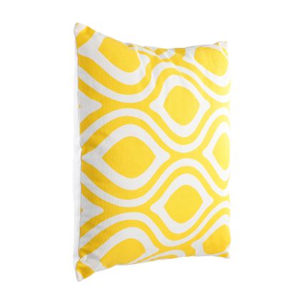 Eglo 420293 - Almofada decorativa CHEVERY 45x45 cm amarela