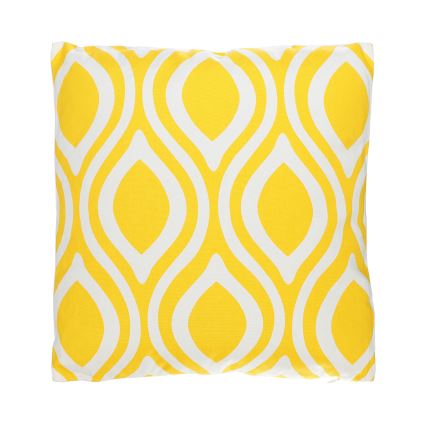 Eglo 420293 - Almofada decorativa CHEVERY 45x45 cm amarela