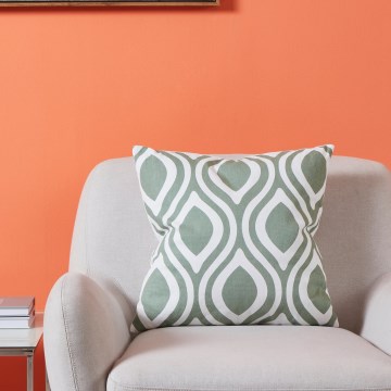 Eglo 420294 - Almofada decorativa CHEVERY 45x45 cm verde