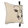 Eglo 420329 - Almofada decorativa CHEVERY 45x45 cm creme/preto