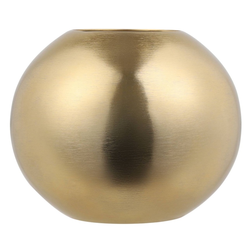 Eglo - Jarra de metal 16,5x18 cm dourado