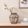 Eglo 421211 - Vaso de vidro ASINDRO 23,5x22 cm preto/fumê