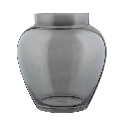 Eglo 421211 - Vaso de vidro ASINDRO 23,5x22 cm preto/fumê