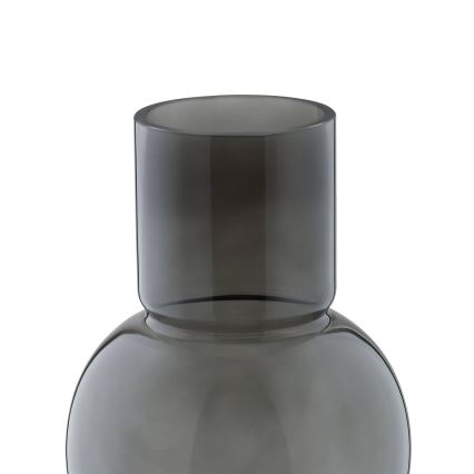 Eglo - Vaso de vidro 28x15,5 cm preto