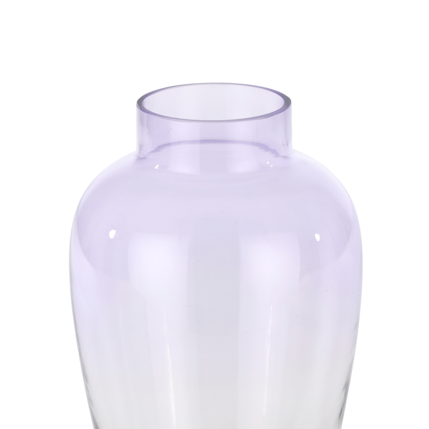 Eglo 421356 - Vaso de vidro KENYASI 27x15,5 cm roxo