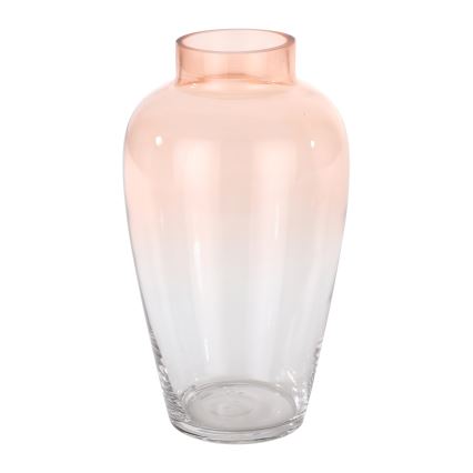 Eglo 421357 - Vaso de vidro KENYASI 27x15,5 cm rosa