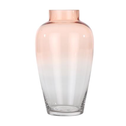 Eglo 421357 - Vaso de vidro KENYASI 27x15,5 cm rosa