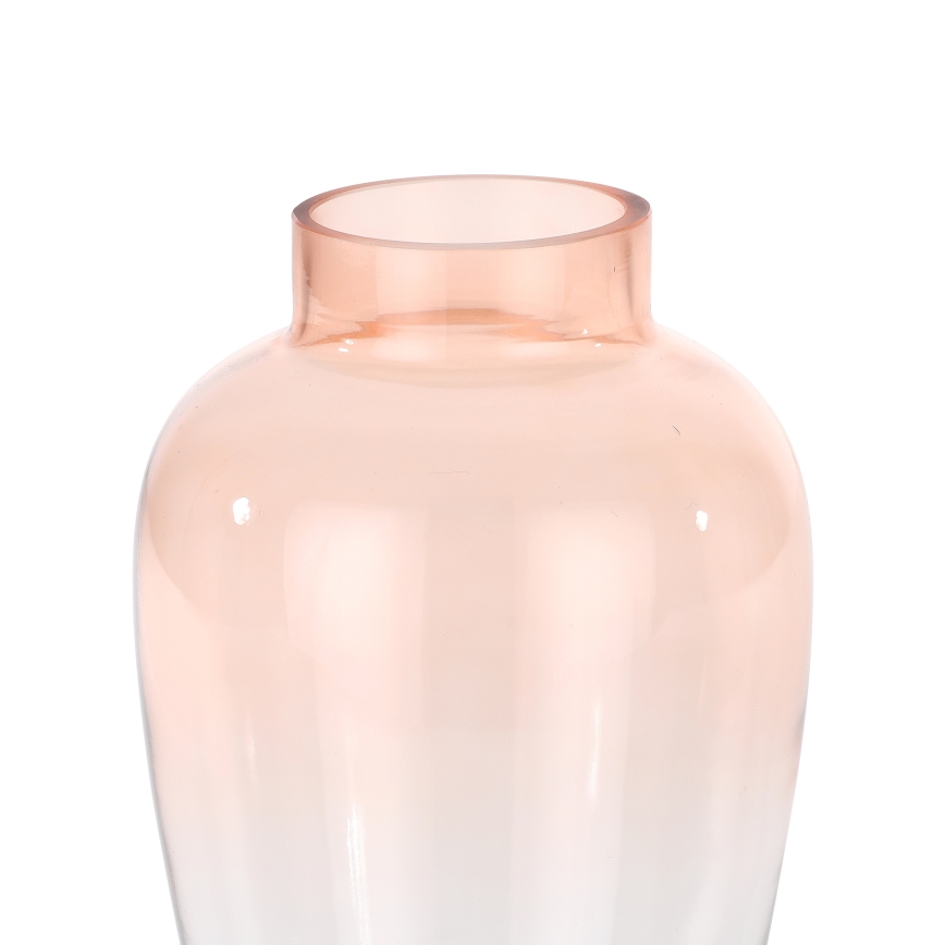 Eglo 421357 - Vaso de vidro KENYASI 27x15,5 cm rosa