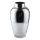 Eglo 421359 - Vaso de vidro decorativo KENYASI 27 x 15,5 cm, acabamento cromado brilhante