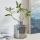 Eglo 421385 - Vaso de vidro NABAS 24,5x21 cm preto/fumê