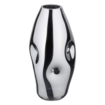 Eglo 421682 - Vaso de vidro XIPORAI 28,5x14,5 cm cromado brilhante