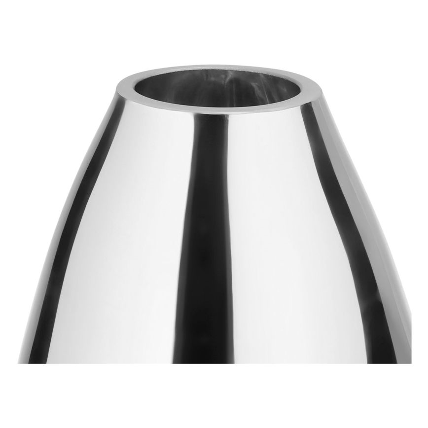 Eglo 421682 - Vaso de vidro XIPORAI 28,5x14,5 cm cromado brilhante