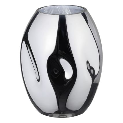Eglo 421688 - Vaso de vidro XIPORAI 19,8x14,5 cm cromado brilhante