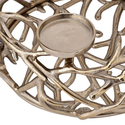 Eglo - Castiçal 13,5x35 cm dourado