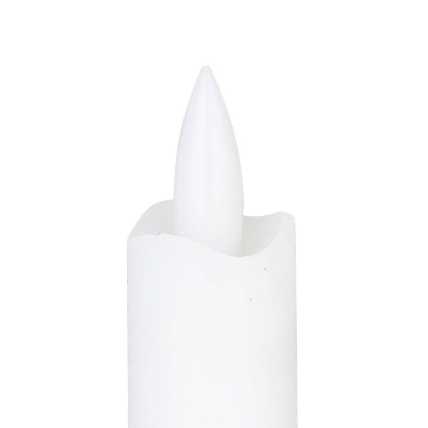 Eglo - CONJUNTO 2x Velas LED LED/1xAAA 15 cm branco
