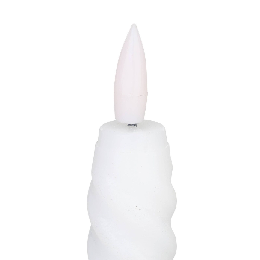 Eglo - CONJUNTO 2x Velas LED LED/1xAAA 15 cm branco