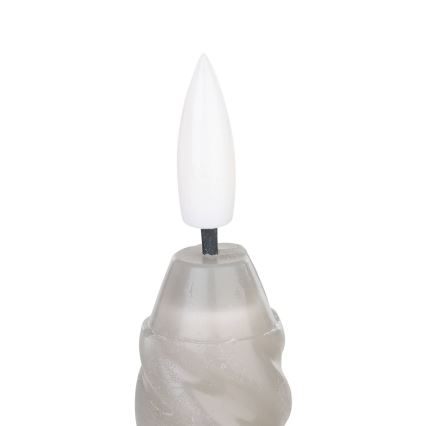 Eglo - CONJUNTO 2x Velas LED LED/1xAAA 25 cm cinzento