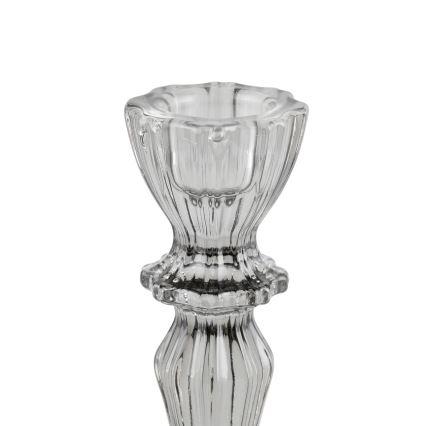 Eglo - Castiçal 11x7,5 cm cinzento