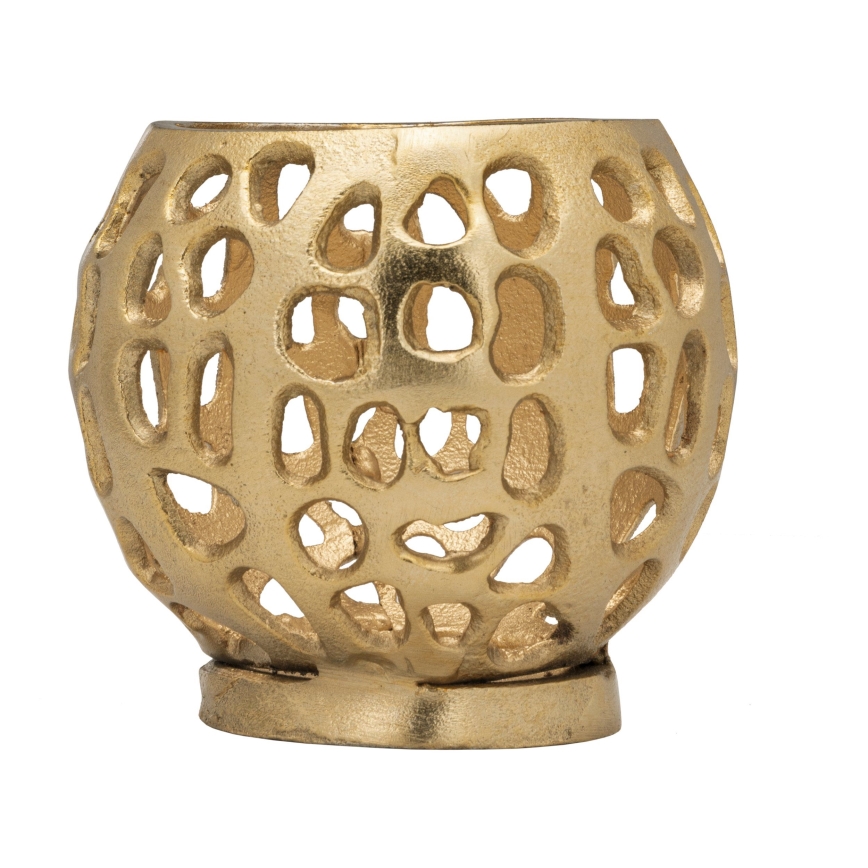 Eglo - Castiçal 9,5x9,5 cm dourado