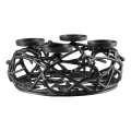 Eglo 422732 - Castiçal OROQUIETA 13,5x35 cm preto