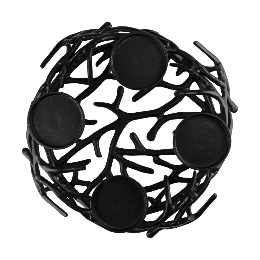 Eglo 422732 - Castiçal OROQUIETA 13,5x35 cm preto